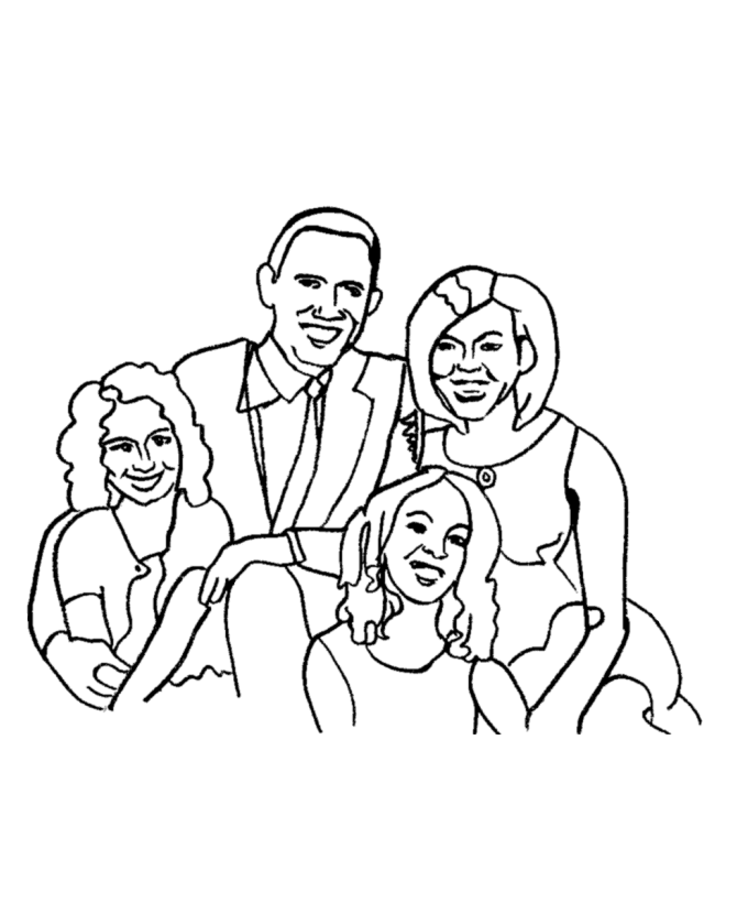 obama coloring pages - photo #10