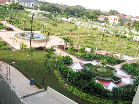 .: Foto Ruang Terbuka Hijau di Jakarta