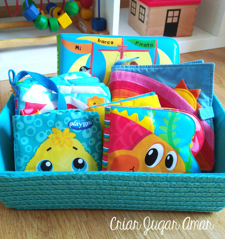 Rincón de lectura inspirado en Montessori