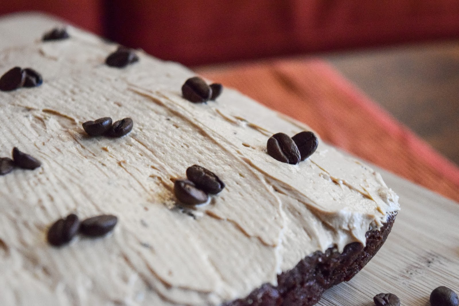 mocha brownies with cafe latte frosting The Red Pencil Box