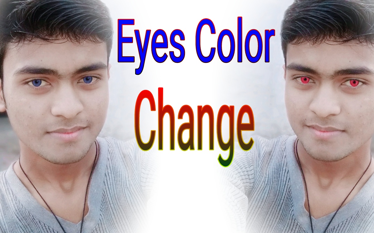 How To Change Eyes Color In Hindi dekhte rahiye sikhte rahiye