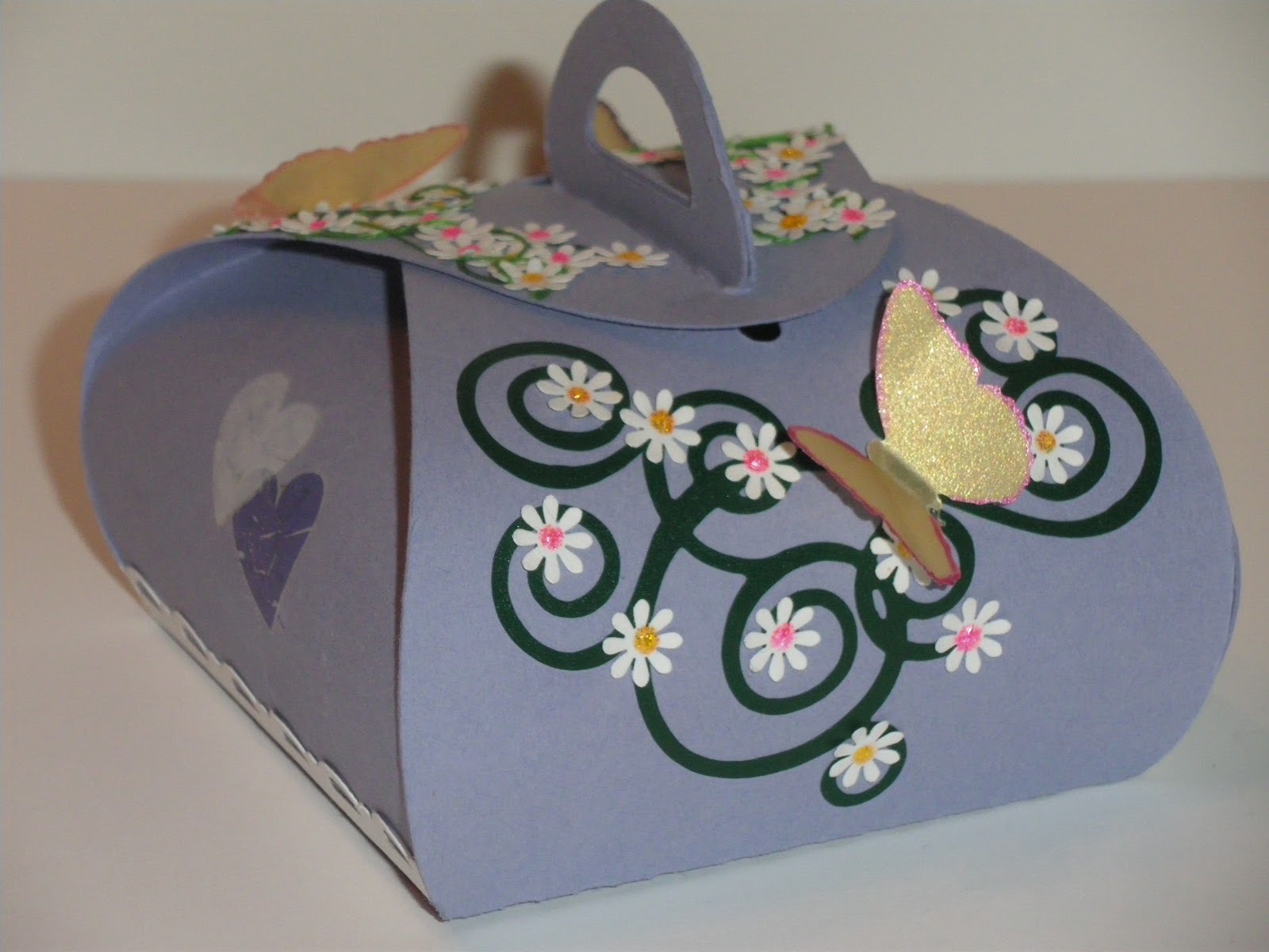 On my craft room wall Gift BoxUsing my Silhouette Cameo