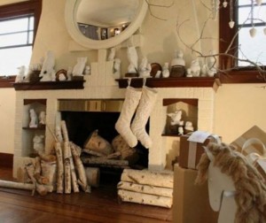 Chimeneas Navideñas | Ideas para decorar, diseñar y mejorar tu casa.