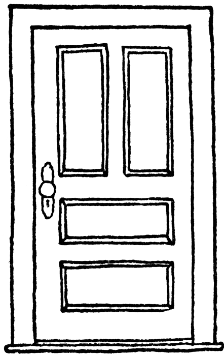 opening door clipart - photo #40