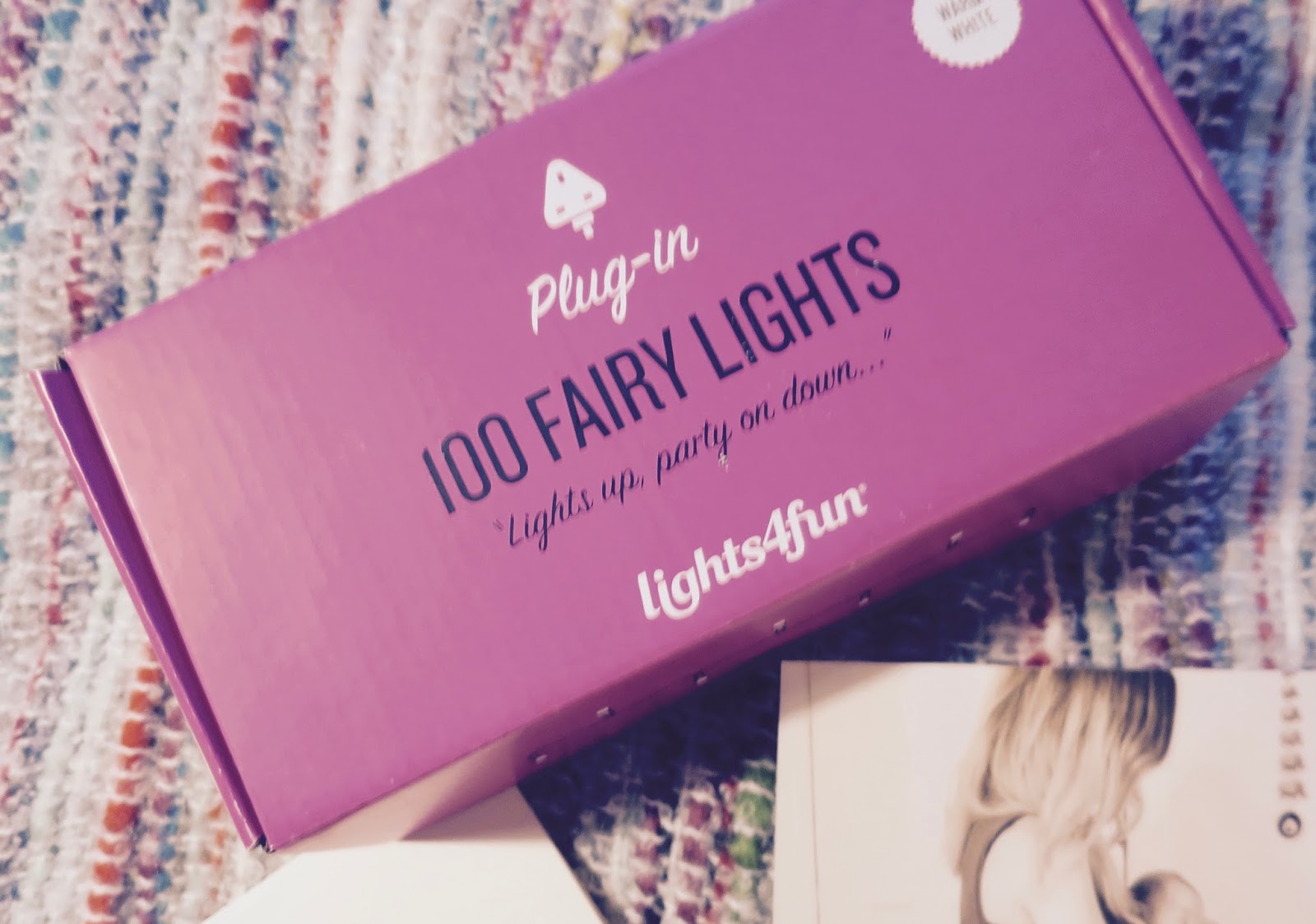 DIY String Light Wall Art Decoration