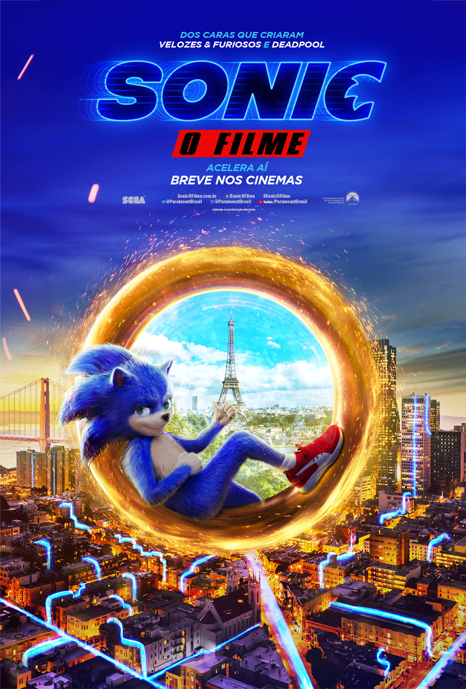 Sonic - O Filme  Trailer Legendado 