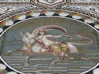 Mosaico romano. Carlsberg Glyptothek (detalle)