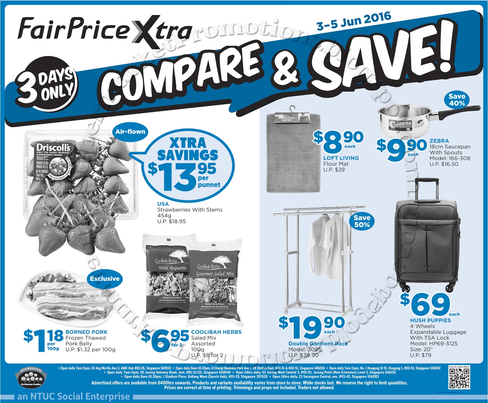 NTUC FairPrice Xtra Compare & Save! 03 - 05 ~ Promotions
