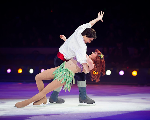 Disney on Ice presents Passport to Adventure at Manchester Arena - Review Little Mermaid Ariel Prince Eric