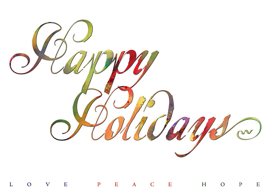 free clip art happy holidays greeting - photo #18