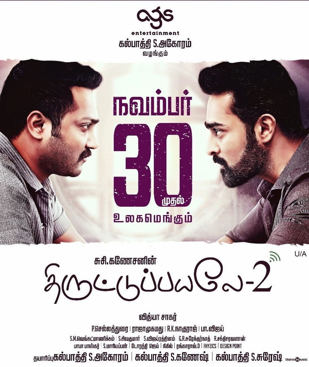 The Digital Thief (Thiruttu Payale 2) 2020 Hindi Dubbed 400MB HDRip Download