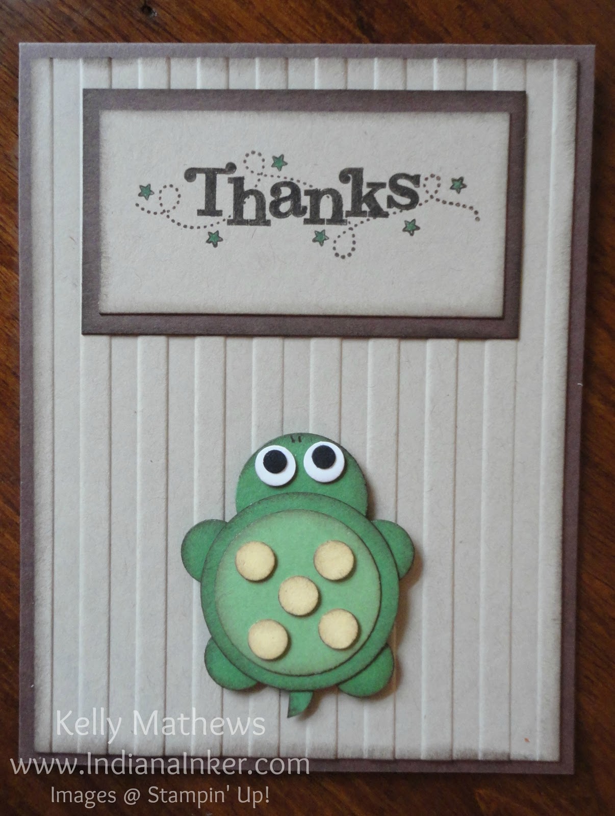 Indiana Inker Turtle Thank You Card