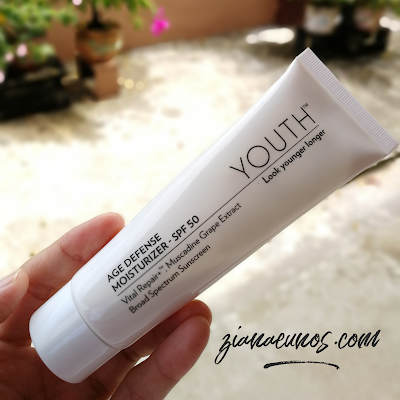 Review Age Defense Moisturizer SPF 50 Youth Shaklee