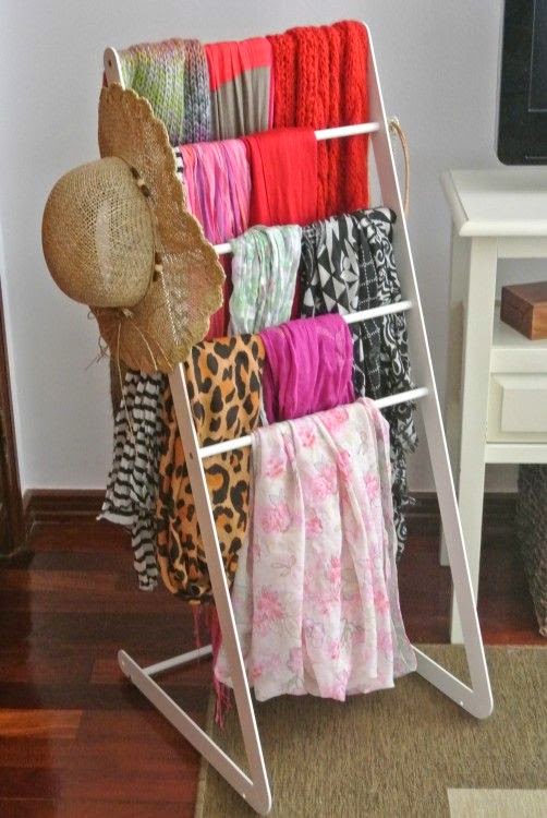Organizing Plus 123: Wrap Up! Scarf Organization
