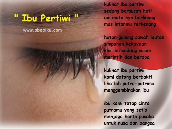 Lirik Lagu Ibu Pertiwi Lirik Lagu Ibu Pertiwi