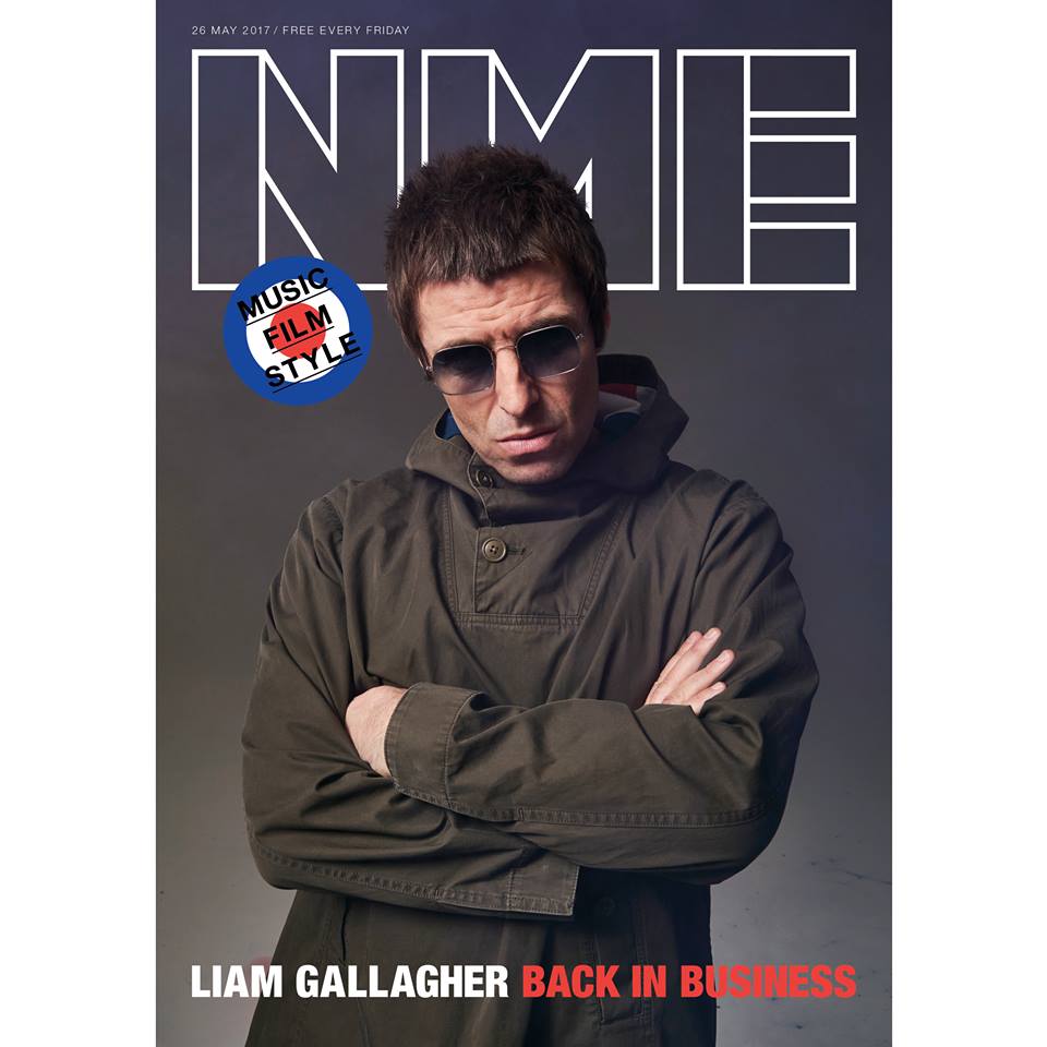 Liam Gallagher Is On The Front Cover Of The NME This Week