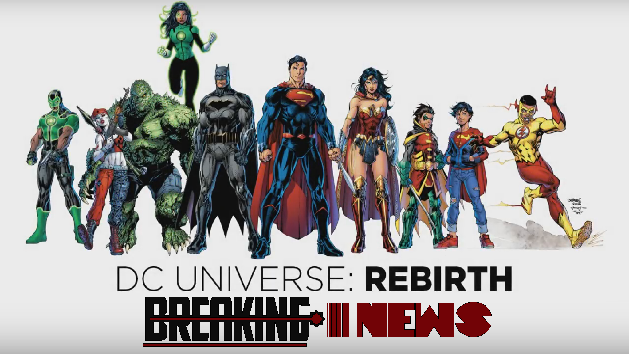 Dc Lifts The Curtains And Reveals Rebirth Titles Creative Teams