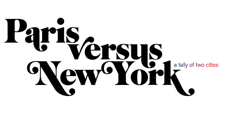 Paris vs New York Posters