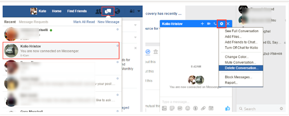 how to see deleted chats in messenger