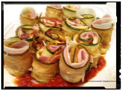 Rollitos De Calabacin
