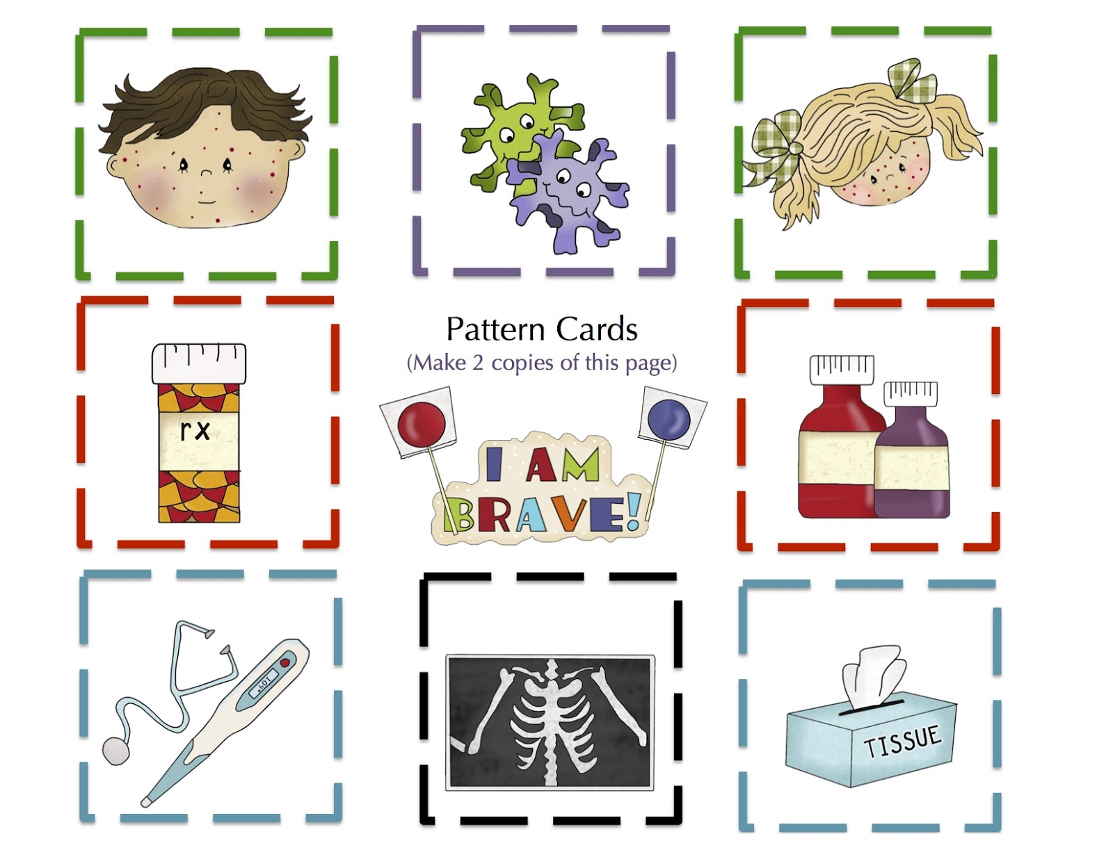Doctors Visit Printable ~ Preschool Printables