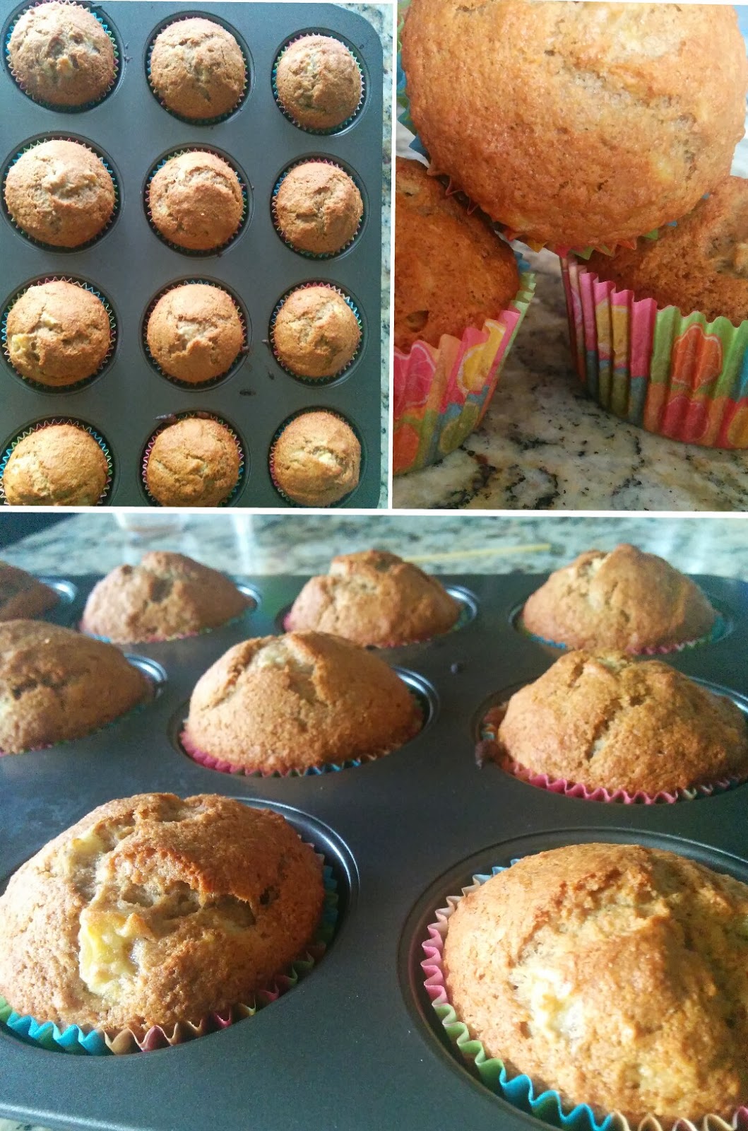 TitS aNd BiTs Whole wheat banana muffins