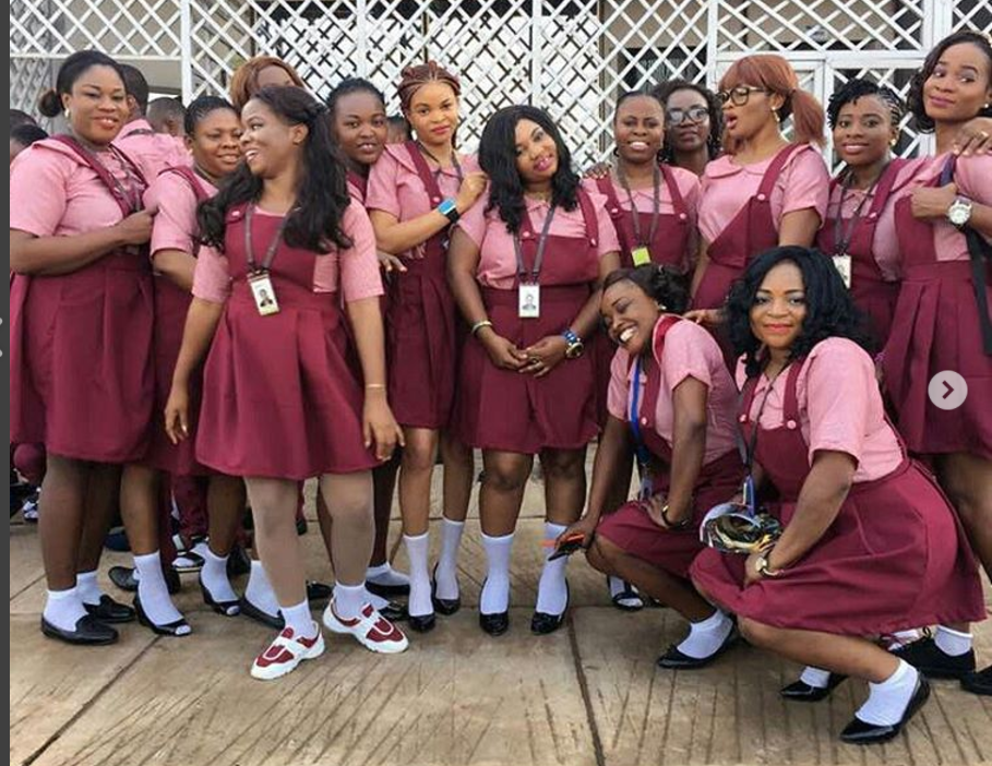 VIDEO/PICTURES Diamond Bank staff mark Children’s Day wearing school