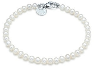 tiffany pearl bracelet nothing thank says