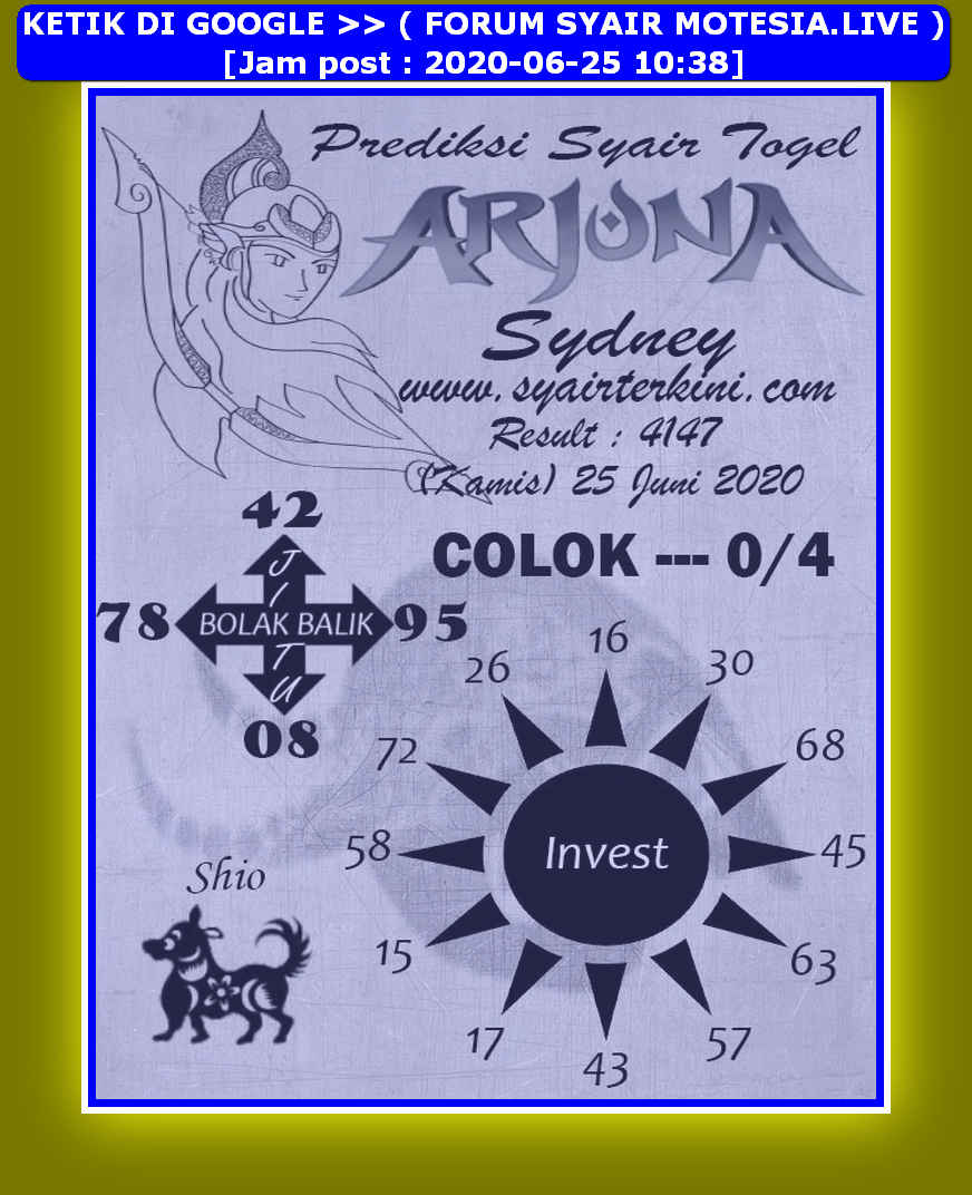 1 New Message Kode Syair Sydney 25 Juni 2020 Forum Syair Togel Hongkong Singapura Sydney 1 New Message Kode Syair Sydney 25 Juni 2020 Forum Syair Togel Hongkong Singapura Sydney