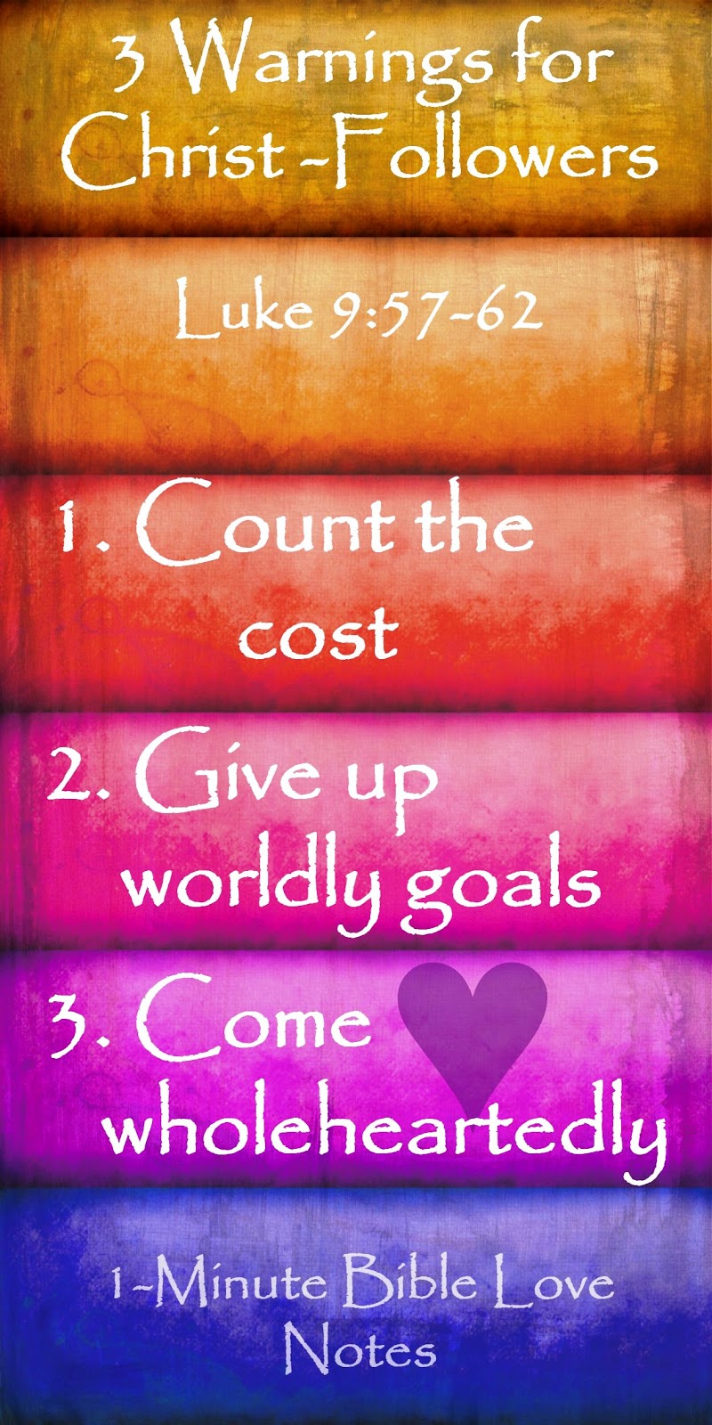 Bite Size Bible Study: Three Warnings