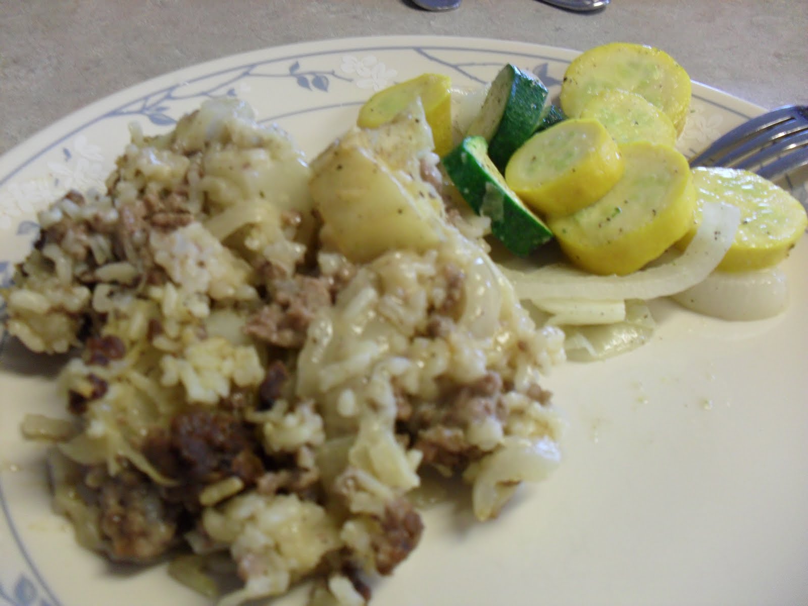 Out of the Garden Hamburger & Sauerkraut Casserole