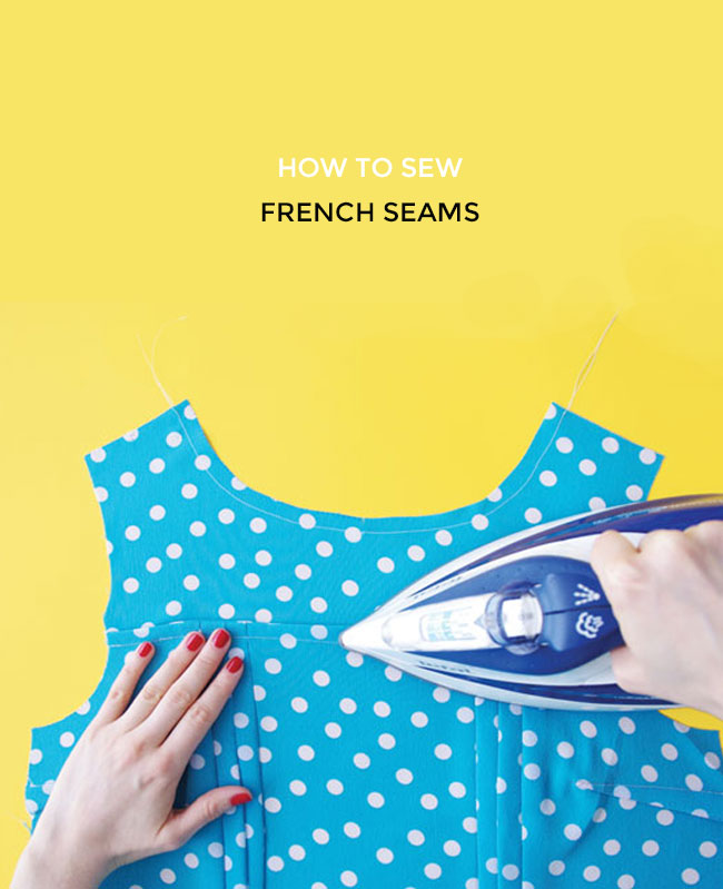 How to sew French seams - Tilly and the Buttons