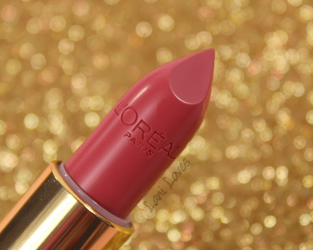 L'Oreal Color Riche Collection Exclusive Lipsticks - Julianne's Nude Swatches & Review