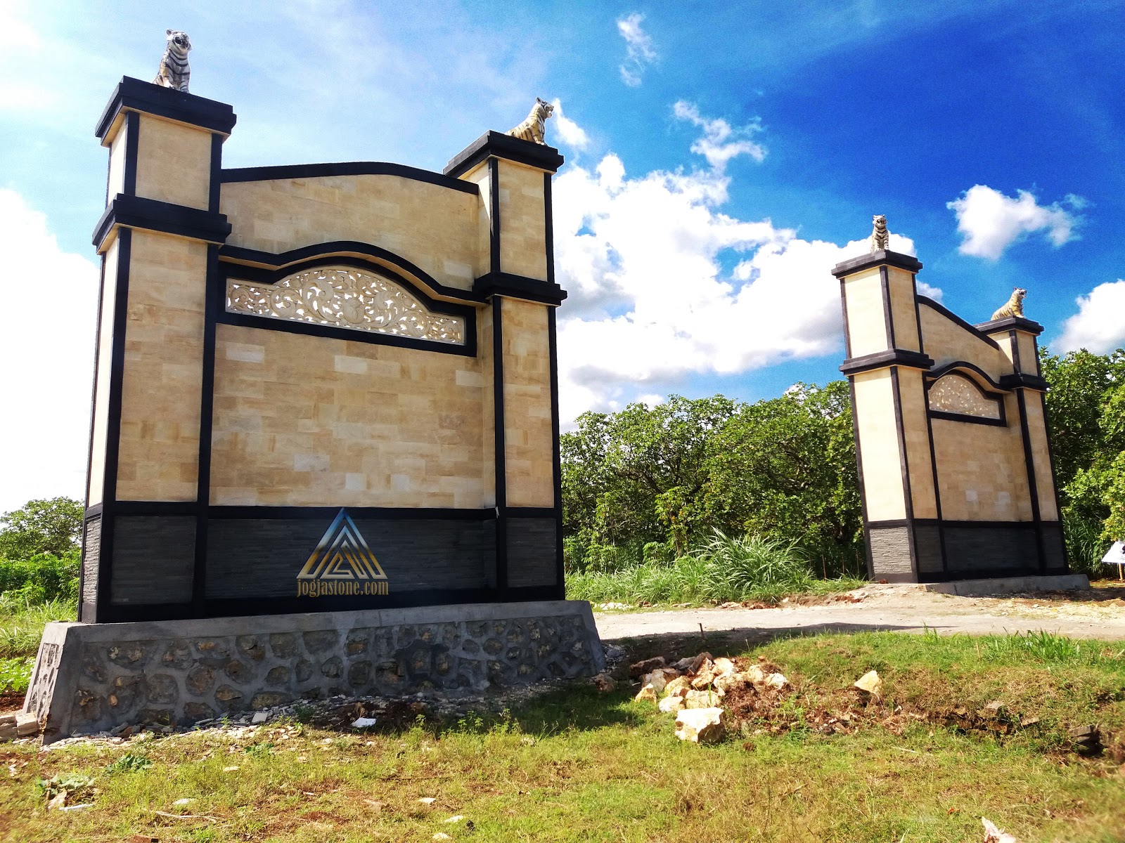 Konsep Gambar Gapura Untuk Desa, Gambar Gapura