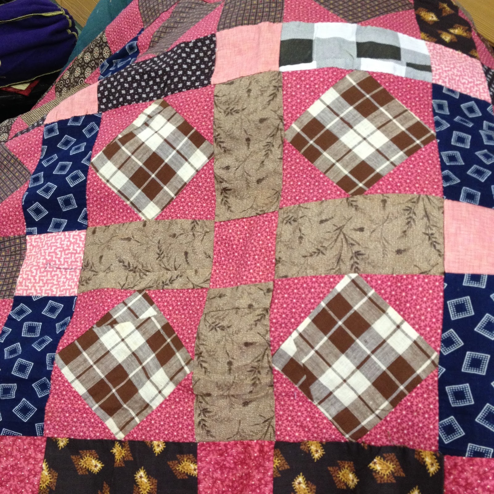 My Joyful Journey A New Old Quilt Top