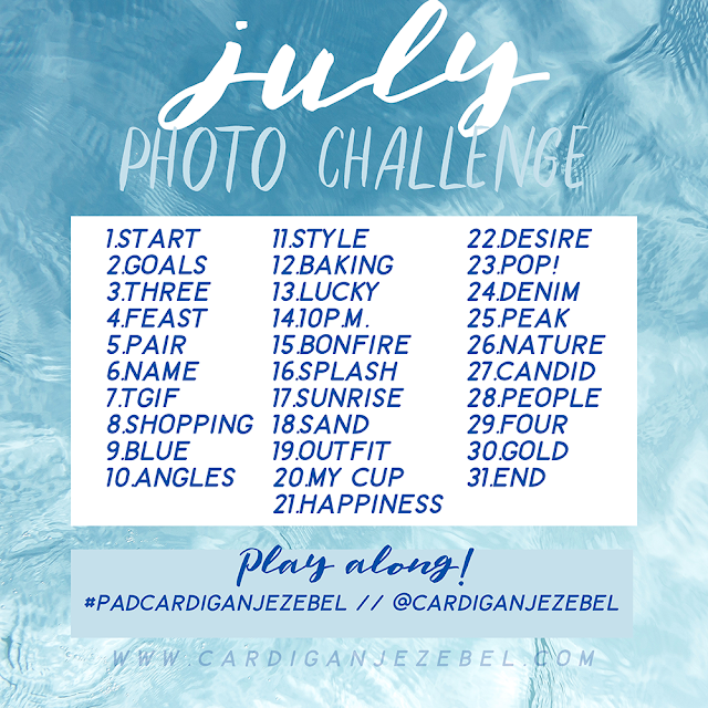 July photo a day challenge 2018