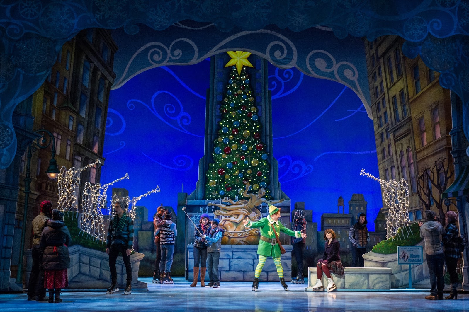 Evan and Lauren's Cool Blog 11/27/15 Elf the Broadway Musical in Boston