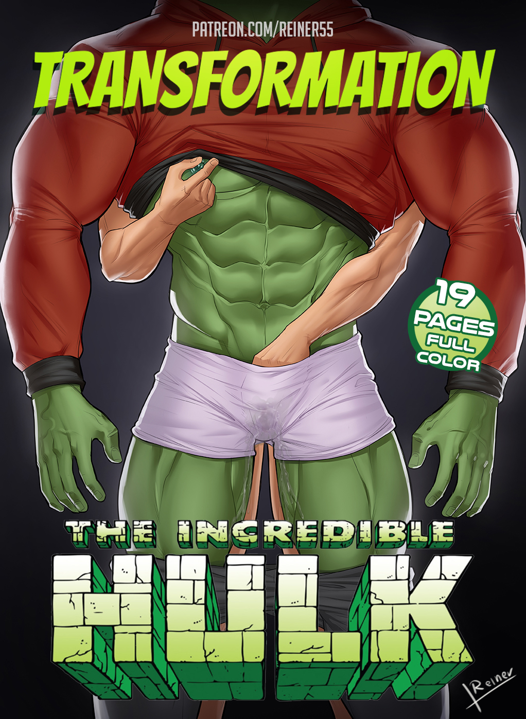 The Incredible Hulk Cartoon Porn - Muscular Hulk Gay Potrn | Gay Fetish XXX