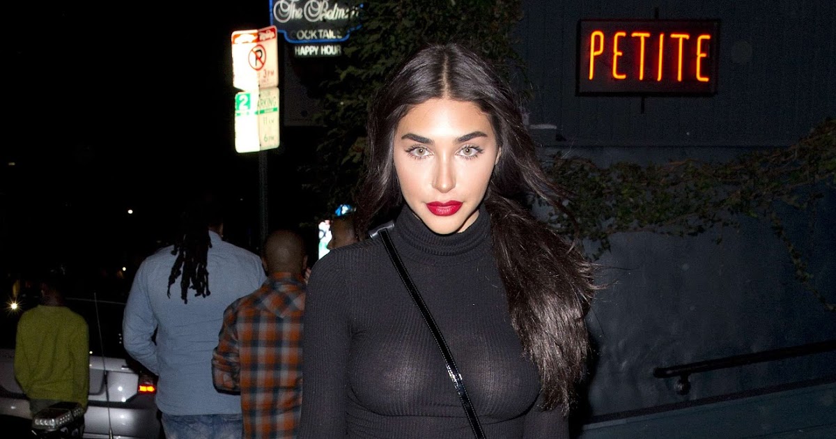Chantel Jeffries Leaving 'Petite' Restaurant in West Hollywood, O...