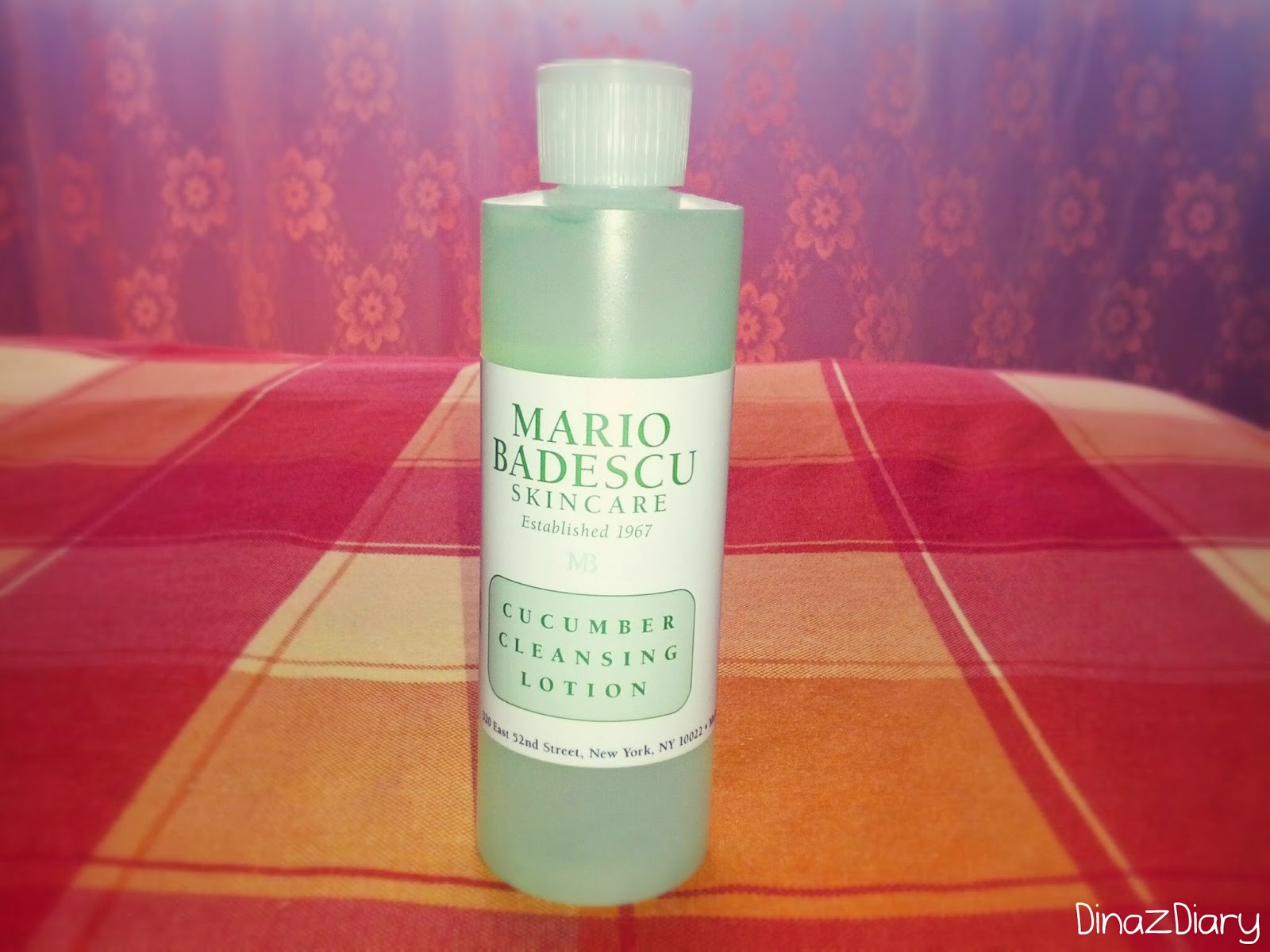 DinazDiary: Mario Badescu Cucumber Cleansing Lotion - Review