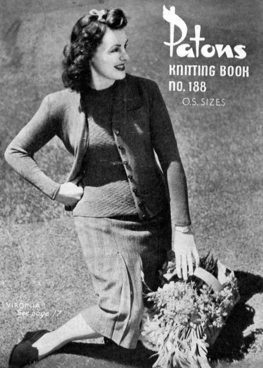 The Vintage Pattern Files: 1940's Knitting - Patons 188 knitting ...