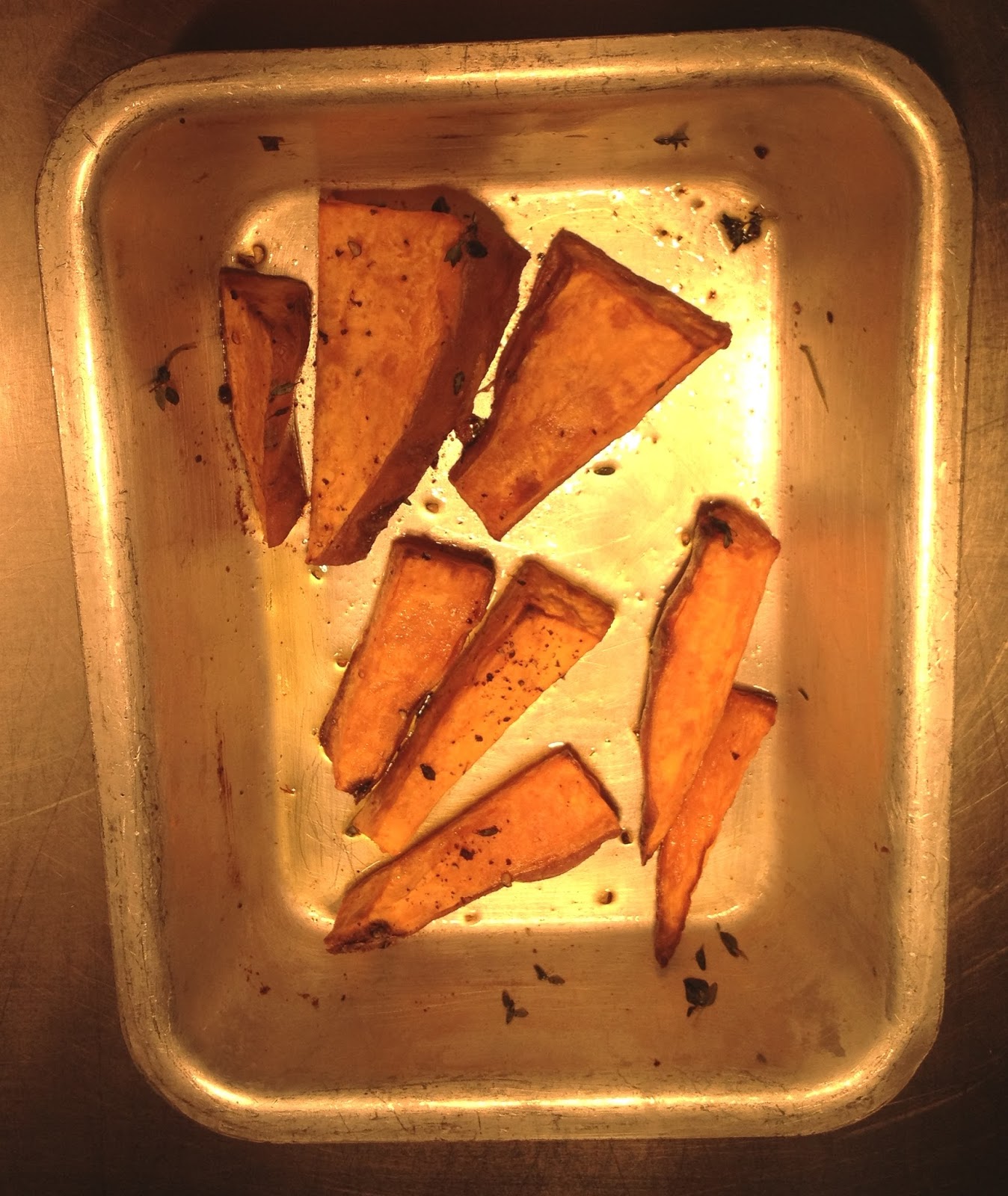 How to make sweet potato wedges