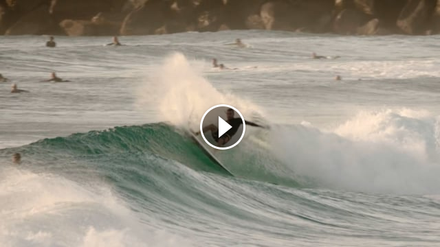 The day before the Quiksilver Pro Duranbah 2nd April 2019