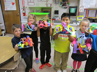 ChumleyScobey Art Room: Paper Line Sculpture