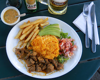 Эквадорское блюдо секо-де-чиво
