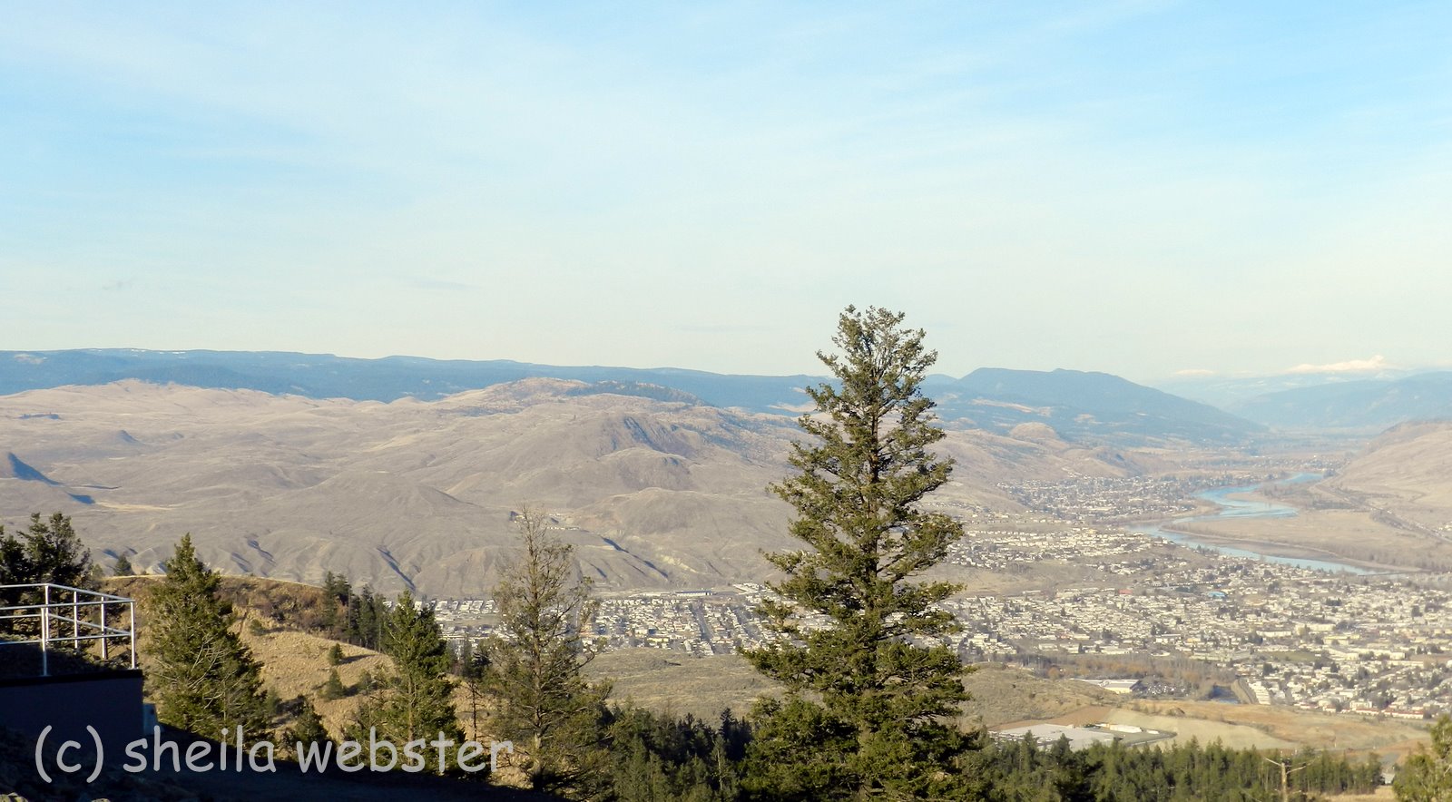 welovekamloops Panoramic view Kamloops BC Canada