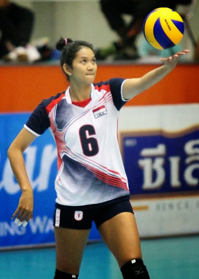 Maya Kurnia Indri - Atlet Voli Cantik Indonesia