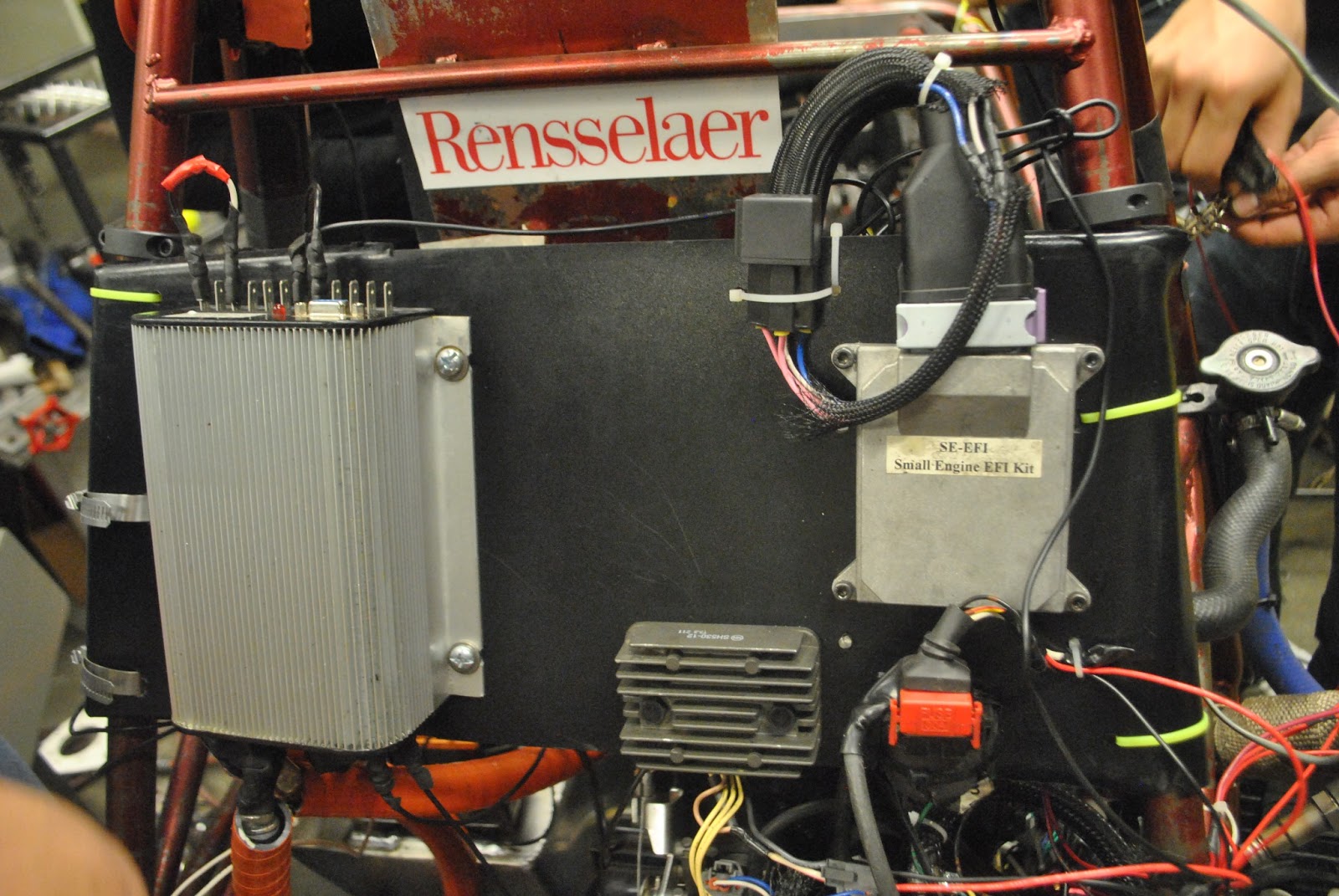 Rensselaer Formula Hybrid Racing: First Drive of '13