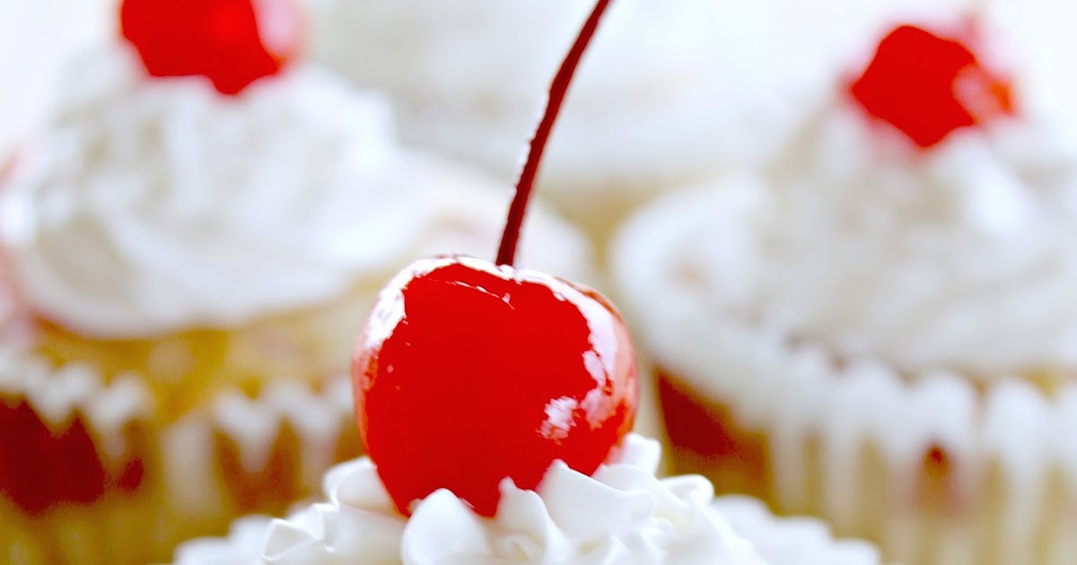 Life With 4 Boys: Shirley Temple Cupcakes #Recipe