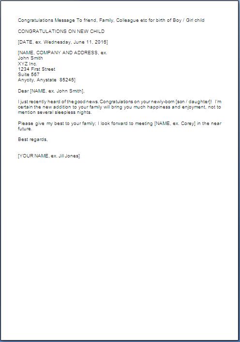 How to congratulate someone on their new baby picture